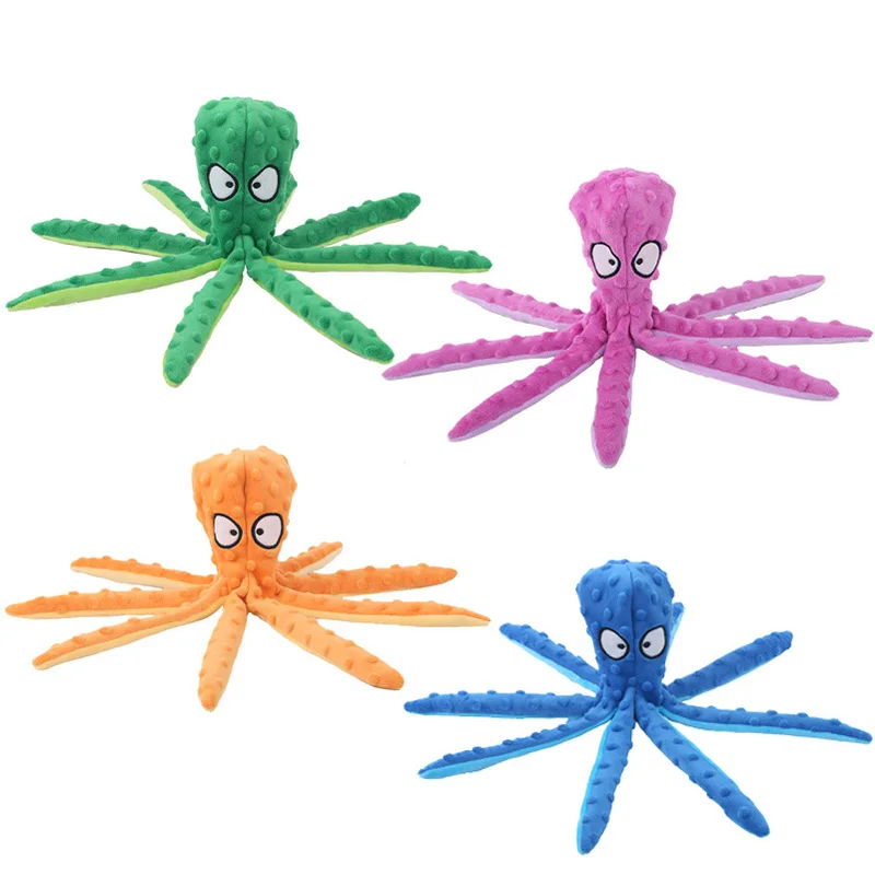 Pet Plush Toy Octopus Dog Inte - Indestructible Dog Chew Toy review and price