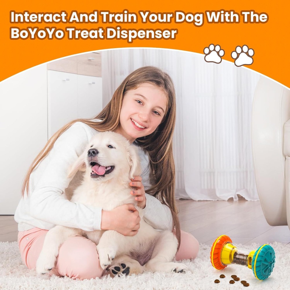Quiet Rolling Treat Dispensing - Rubber Treat Dispensing Dog Toy review and price