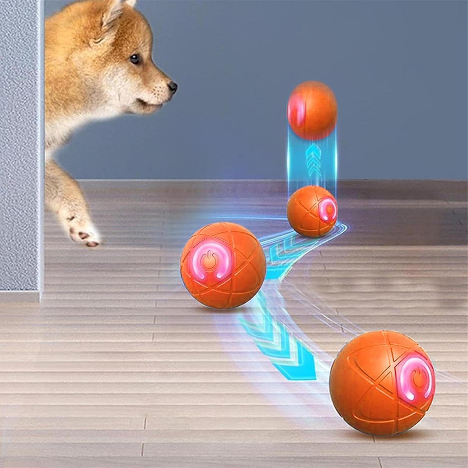 Smart Interactive Dog Toys for - Automatic Moving Dog Ball review and price