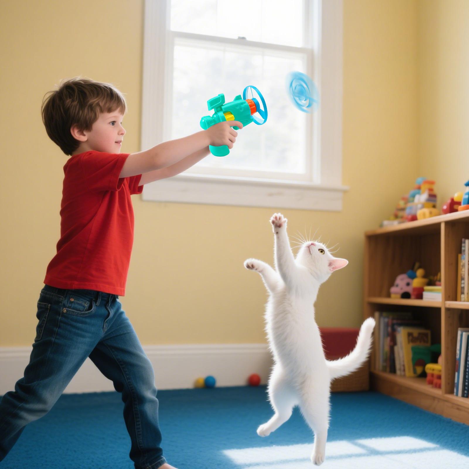 Cats Interactive Flying Saucer - Flying Disc Dog Training Toy review and price