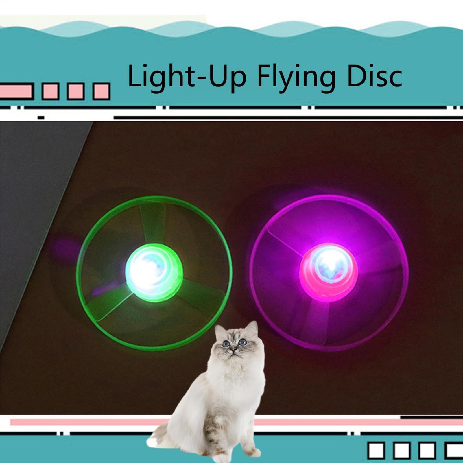 Cats Interactive Flying Saucer - Flying Disc Dog Training Toy review and price