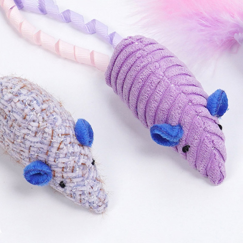 3pcs Realistic Mouse Plush Cat - Catnip Interactive Plush Mouse review and price