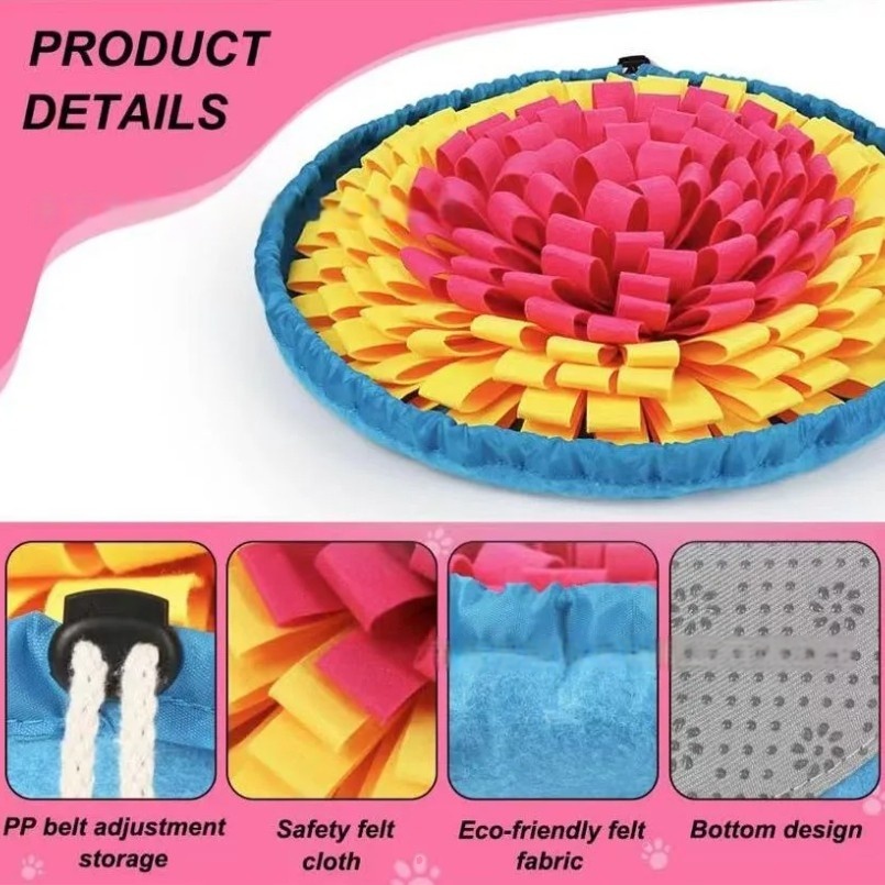 New Pet Sniffing Pad Flower-sh - Snuffle Mat For Dogs review and price