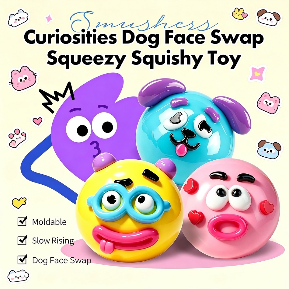 Blind Box Smushers Curiosities - Dog Toys review and price