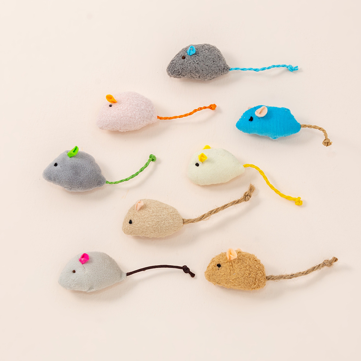 16PCS Interactive Cat Mice Toy - Catnip Interactive Plush Mouse review and price