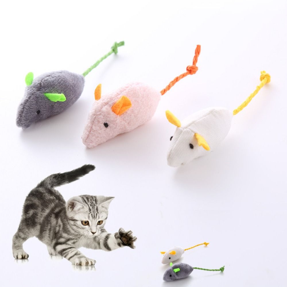 2pcs Funny Plush Soft Interact - Catnip Interactive Plush Mouse review and price