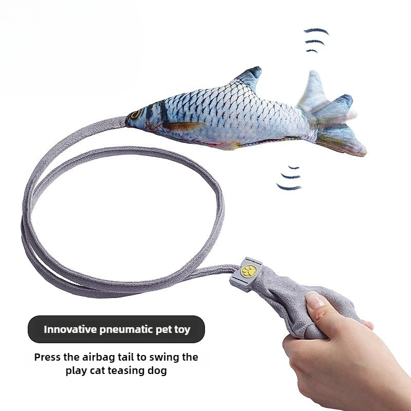Funny Electric Moving Fish Cat - Electric Floppy Fish Dog Toy review and price