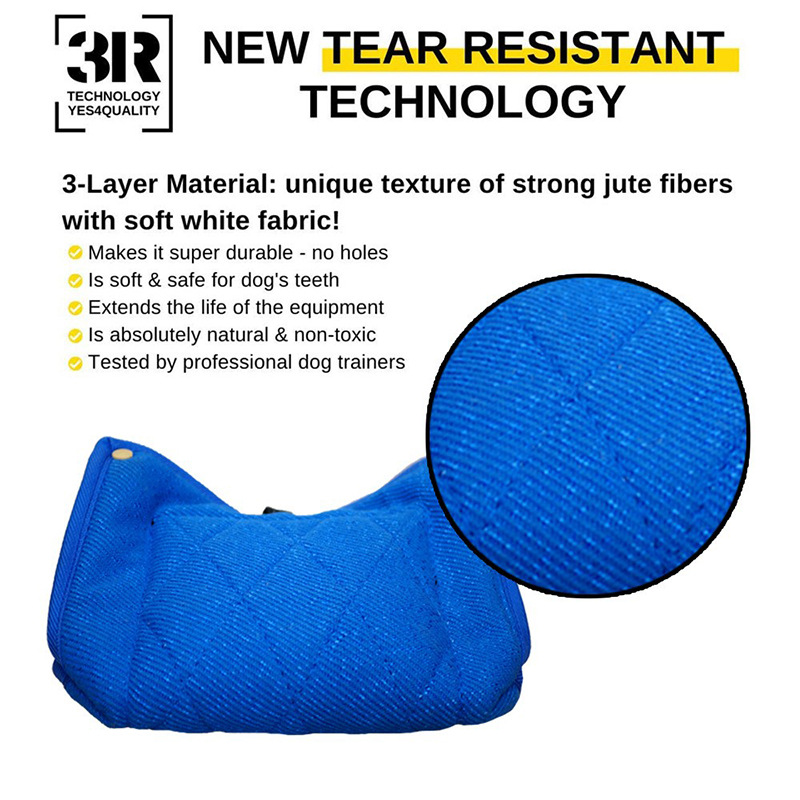Dog Bite Pillow High Quality J - Interactive Squeaky Plush Dog Toy review and price