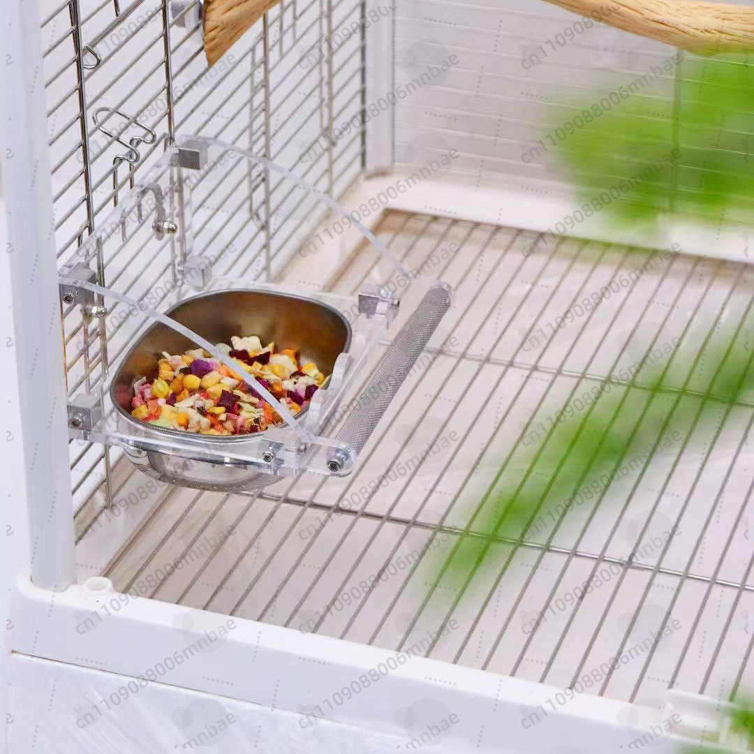 Parrot food box stainless stee - Pet Feeders review and price