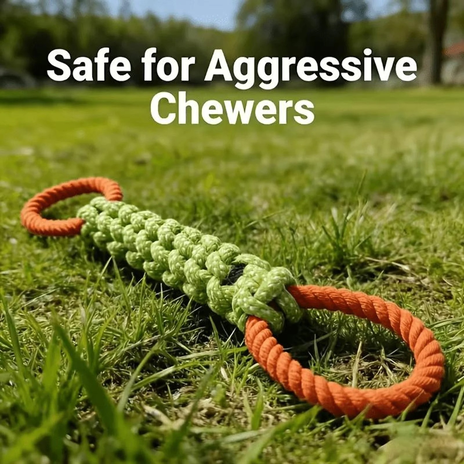Durable Dog Rope Knot Toy, Dog - Indestructible Dog Chew Toy review and price