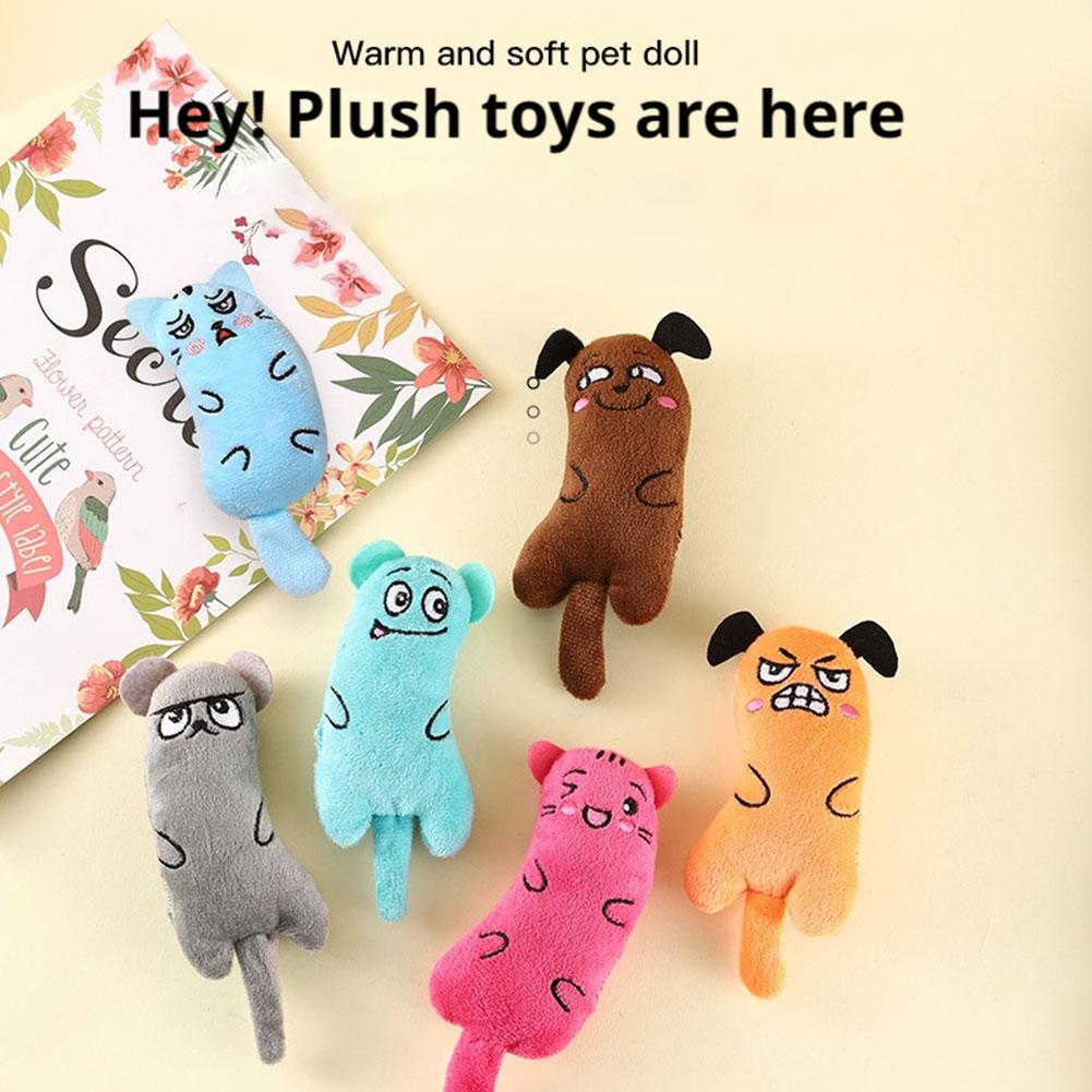 Cartoon Expression Cat Toys Pl - Catnip Interactive Plush Mouse review and price