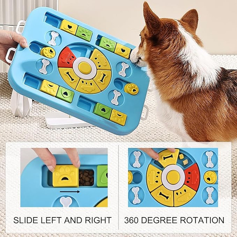 Interactive Dog Puzzle Toy for - Dog Puzzle Feeder Toy review and price