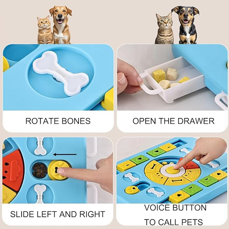 Interactive Dog Puzzle Toy for - Dog Puzzle Feeder Toy review and price