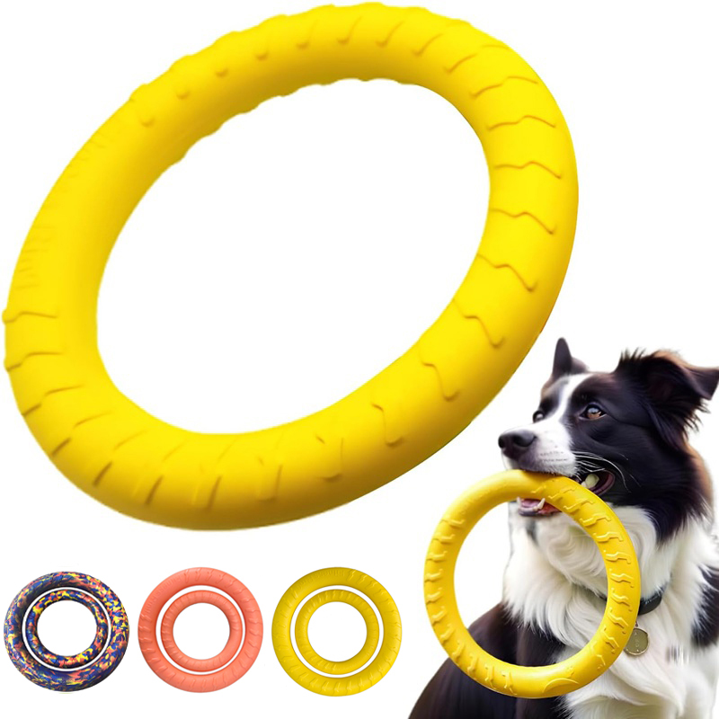 Dog Toys Pet Flying Discs EVA  - Flying Disc Dog Training Toy review and price