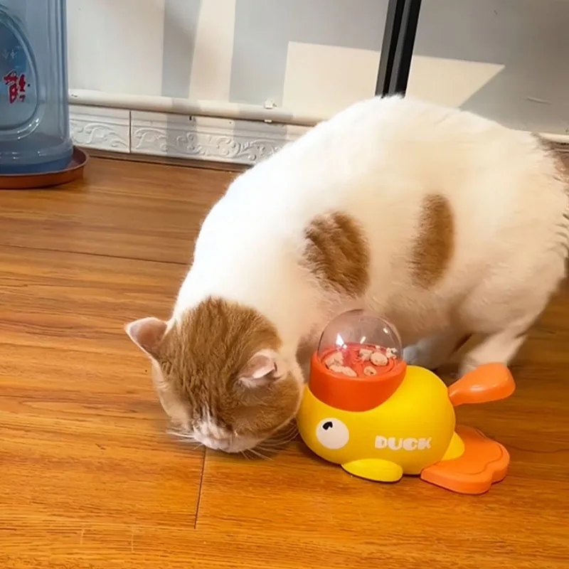 Yellow Duck-Shaped Interactive - Dog Puzzle Feeder Toy review and price