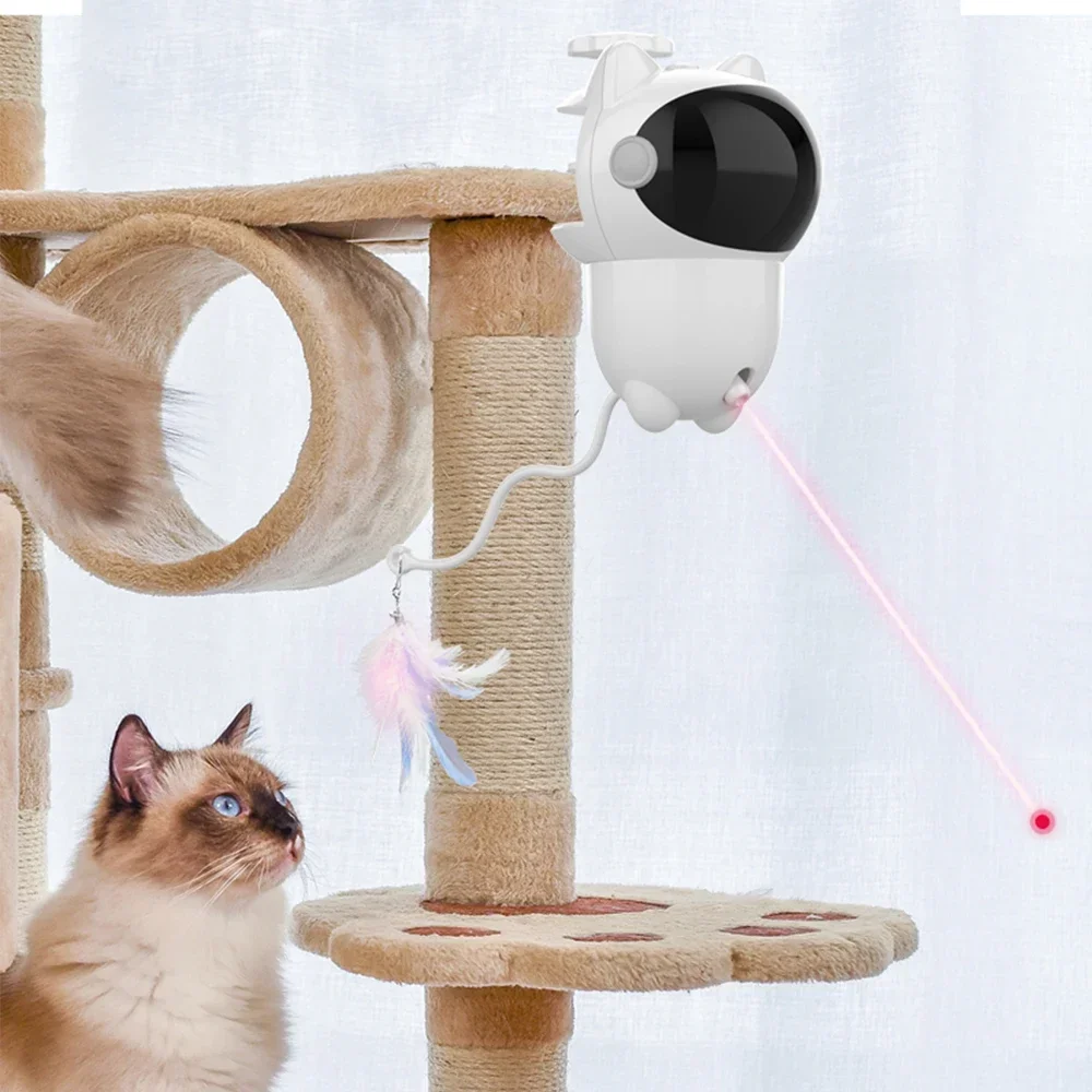360 Interactive Cat Laser Toy  - Laser Pointer Cat Toy Automatic review and price