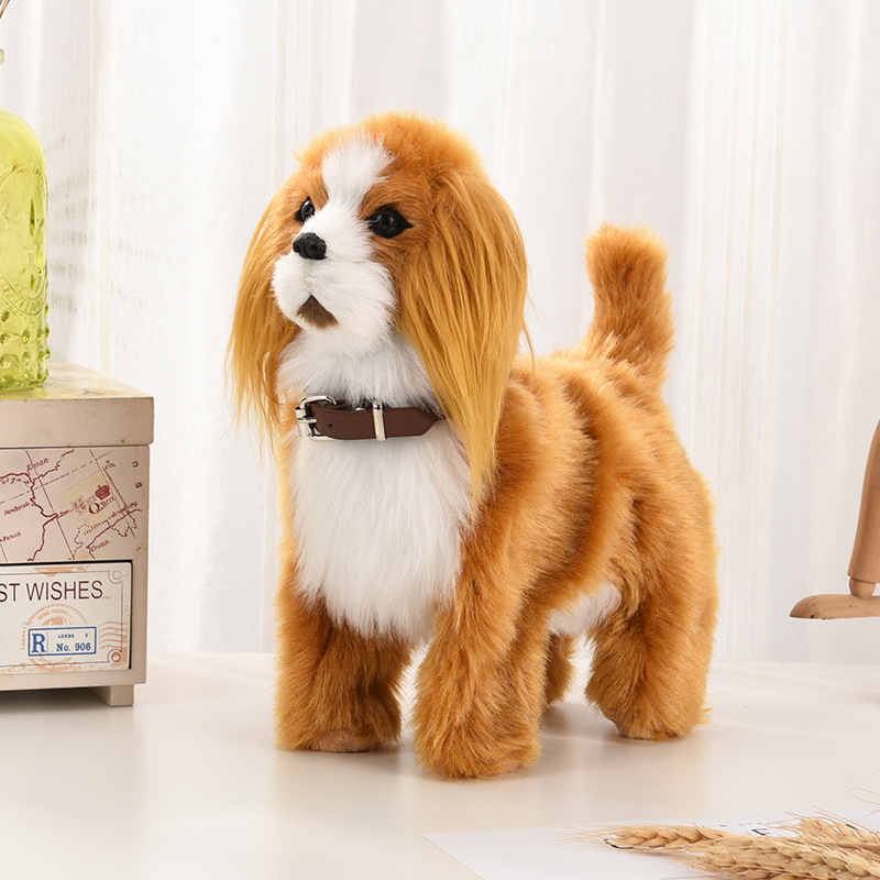 Electronic Plush Dog Toys Inte - Interactive Squeaky Plush Dog Toy review and price