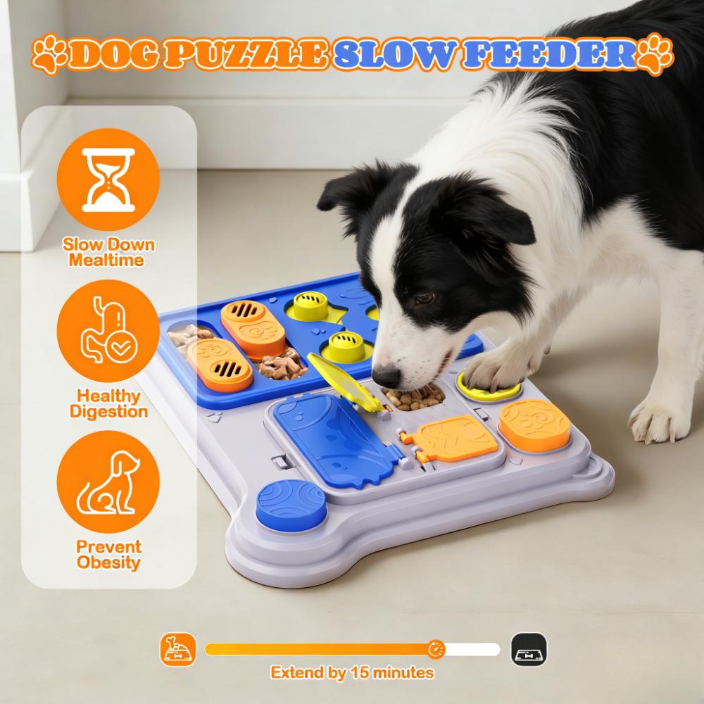 Dog Puzzle Toy & Pet Feeder -  - Dog Puzzle Feeder Toy review and price