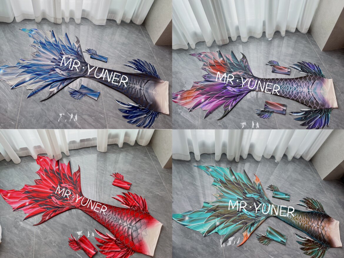 Original Mermaid Big Fish Tail - Aquarium review and price