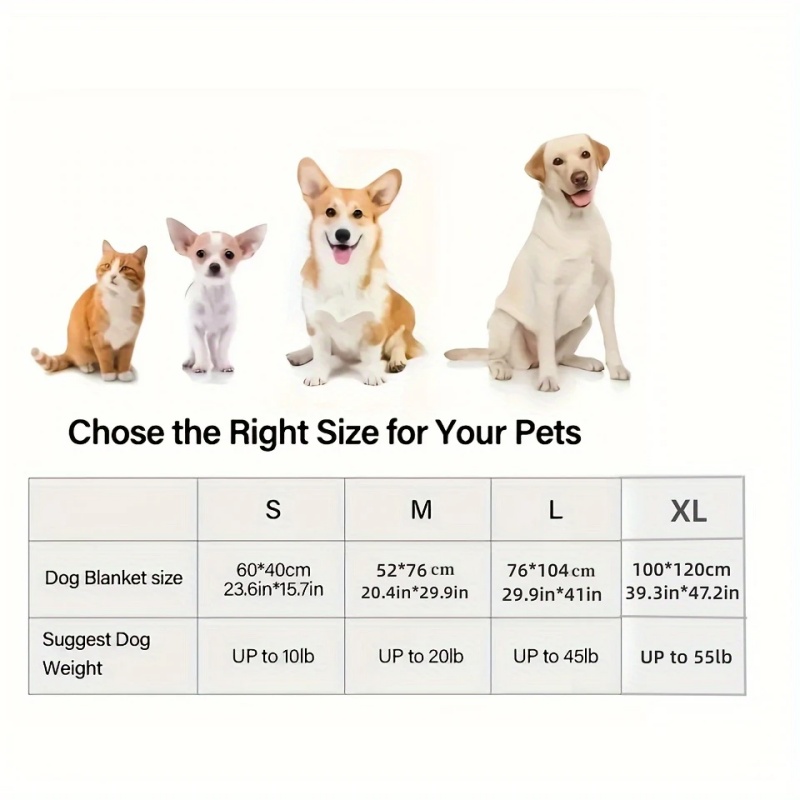 3PCS Soft Fluffy Pet Blanket C - Pet Beds review and price