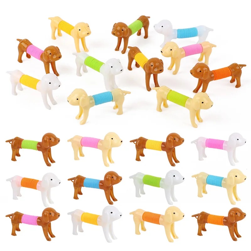 Durable Colorful Stretchable D - Interactive Squeaky Plush Dog Toy review and price