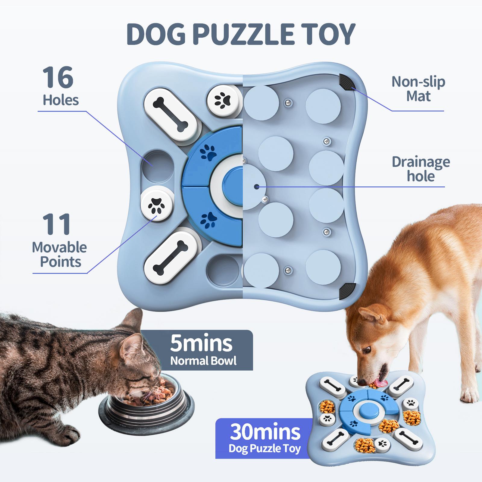 Dog Toys Slow Feeder Interacti - Dog Puzzle Feeder Toy review and price