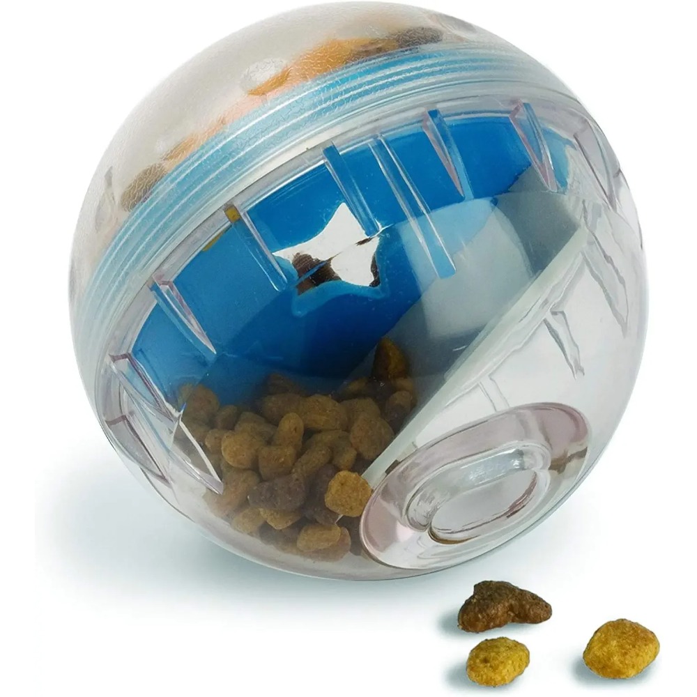 IQ Treat Ball Dog Treat Dispen - Dog Puzzle Feeder Toy review and price