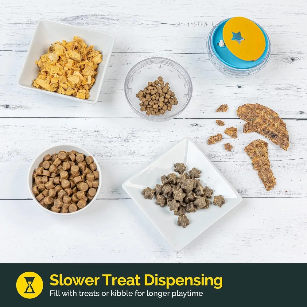 IQ Treat Ball Dog Treat Dispen - Dog Puzzle Feeder Toy review and price